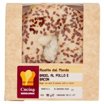 Cucina Esselunga Bagel al pollo e bacon 180 g