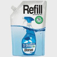 Planet Υγρό Tζαμιών Cryst. Ανταλλακτικό 750ml