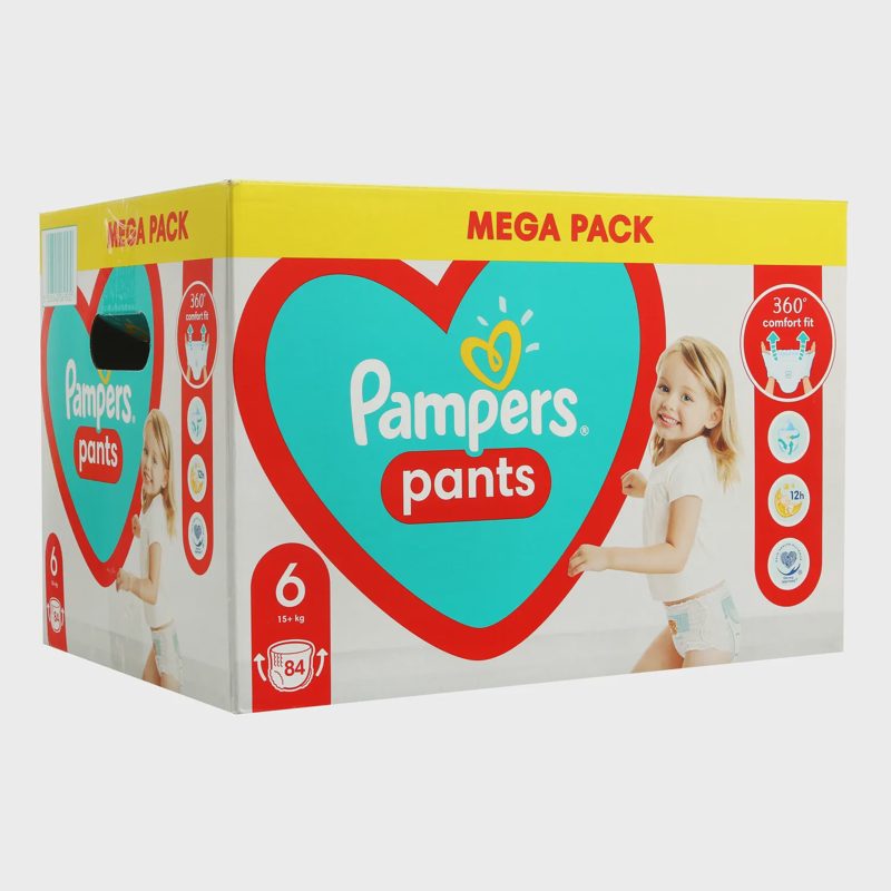 Saus.-keln.PAMPERS MB (6), 16+kg, 84vnt.