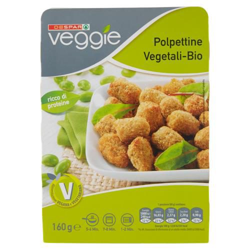Despar veggie Polpettine Vegetali-Bio 160 g