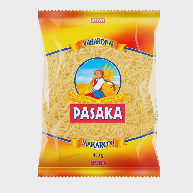Makaronai vermišeliai PASAKA, 400 g