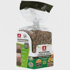 Φαίδων Crispbread Βρώμης Chia & Φαγόπυρο 180gr