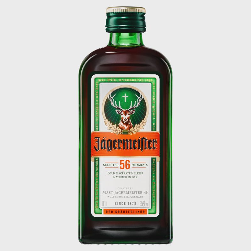 Jägermeister gyógynövénylikőr 35% 100 ml