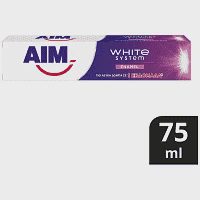 Aim Οδοντόκρεμα White System Enamel 75ml