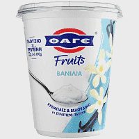 Φάγε Fruits Επιδόρπιο Στραγγιστού Γιαουρτιού Βανιίλια 380gr