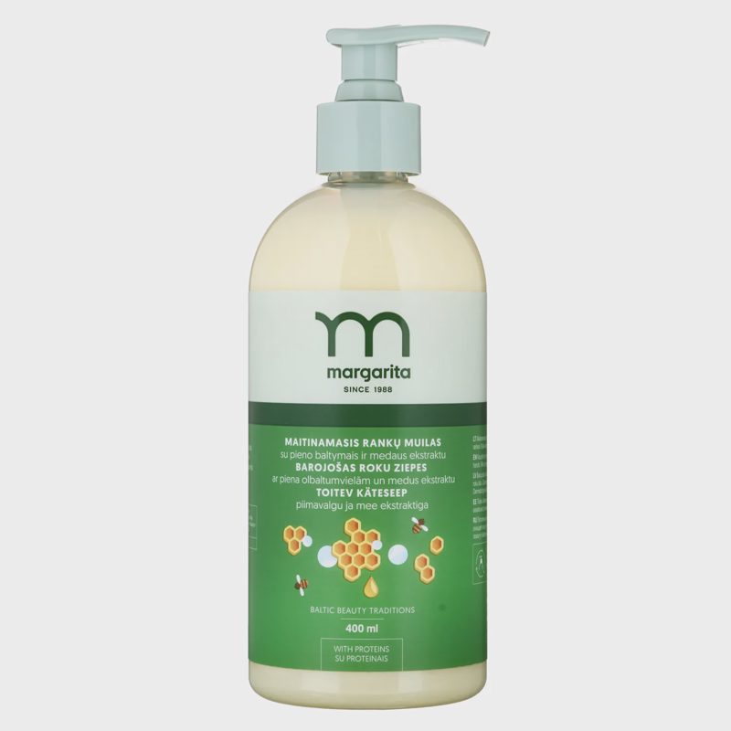 Rankų muilas su medumi MARGARITA, 400ml