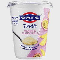 Φάγε Fruits Επιδόρπιο Γιαουρτιού Mango & Passion Fruits 380gr