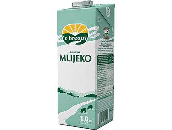 Vindija 'z bregov trajno mlijeko 1,0% m.m. 1 L