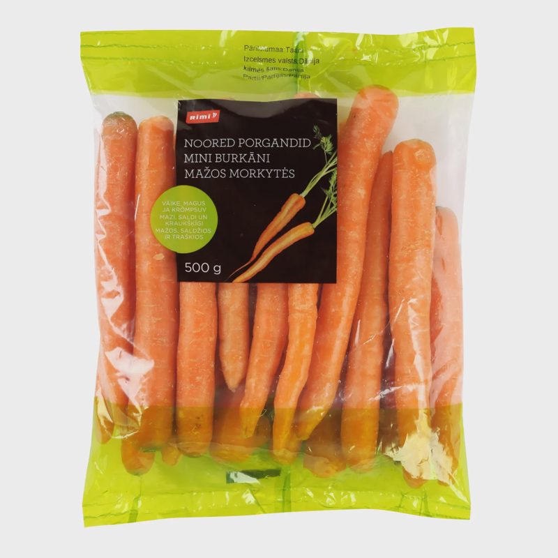 Mažos morkytės RIMI, 1 kl., 500 g