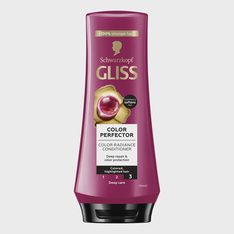 Plaukų balzamas GLISS ULTIMATE COLOR, 200 ml