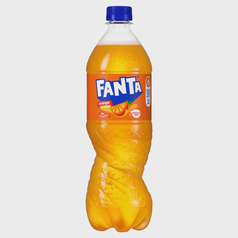 Gaivusis gėrimas FANTA Orange, 850 ml
