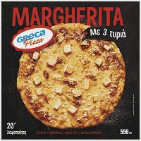 Greca Pizza Μαργαρίτα Κατεψυγμένη 550gr