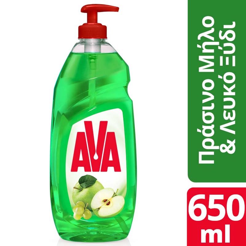 Ava Action Μήλο Υγρό Πιάτων Αντλία 650ml