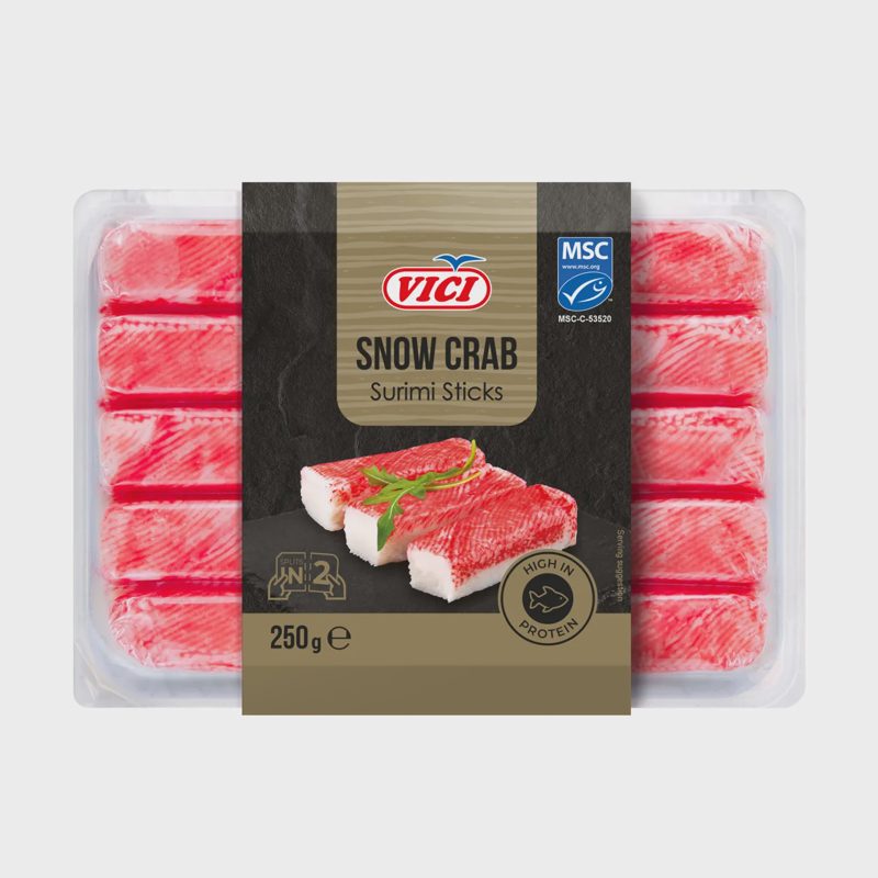 Krabų sk.lazdelės VIČI SNOW CRAB PREMIUM,250g