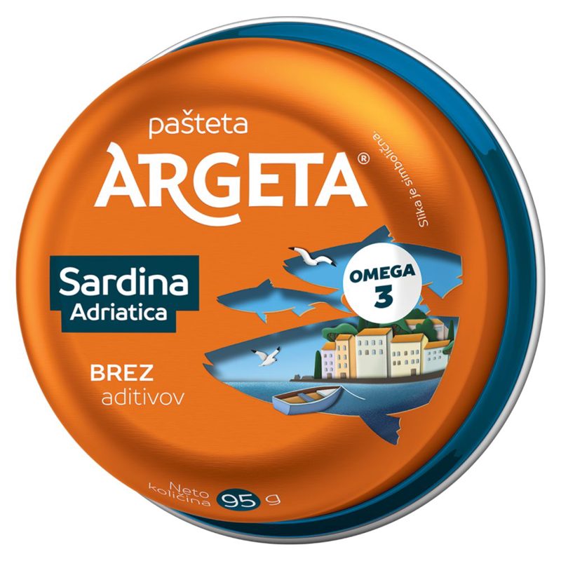 Argeta Sardina Adriatica pašteta 95 g