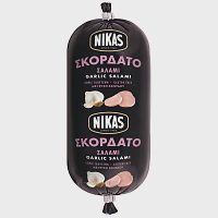 Nikas Σαλάμι Σκορδάτο Χωρίς Γλουτένη 300gr