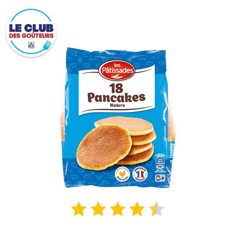 18 PANCAKES NATURE