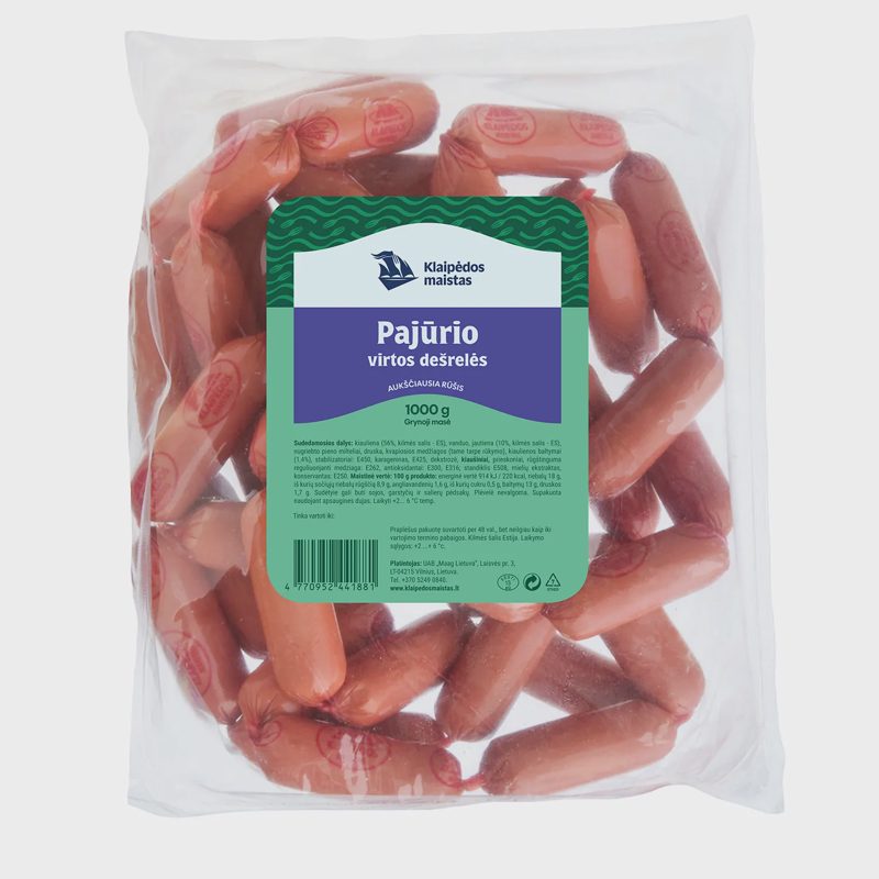 Virtos KLAIP. MAISTAS PAJŪRIO deš. II r. 1 kg