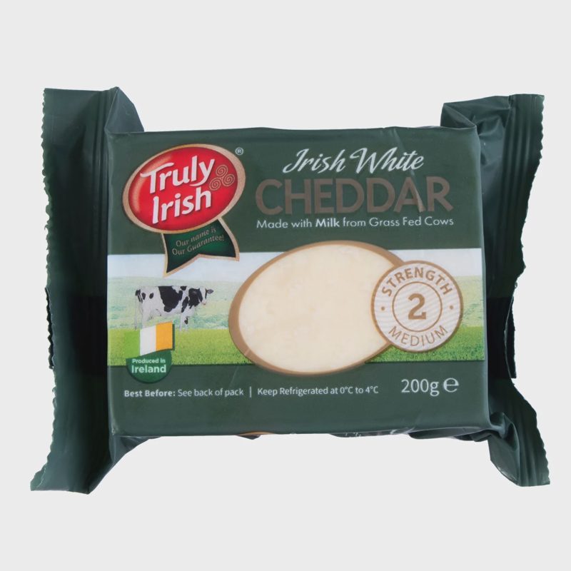 Airišk. čederio sūris TRULY IRISH, 50%, 200g