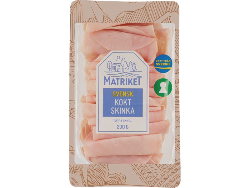 Kokt skinka
