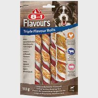 8in1 Triple Flavour Rolls Για Σκύλους 113gr