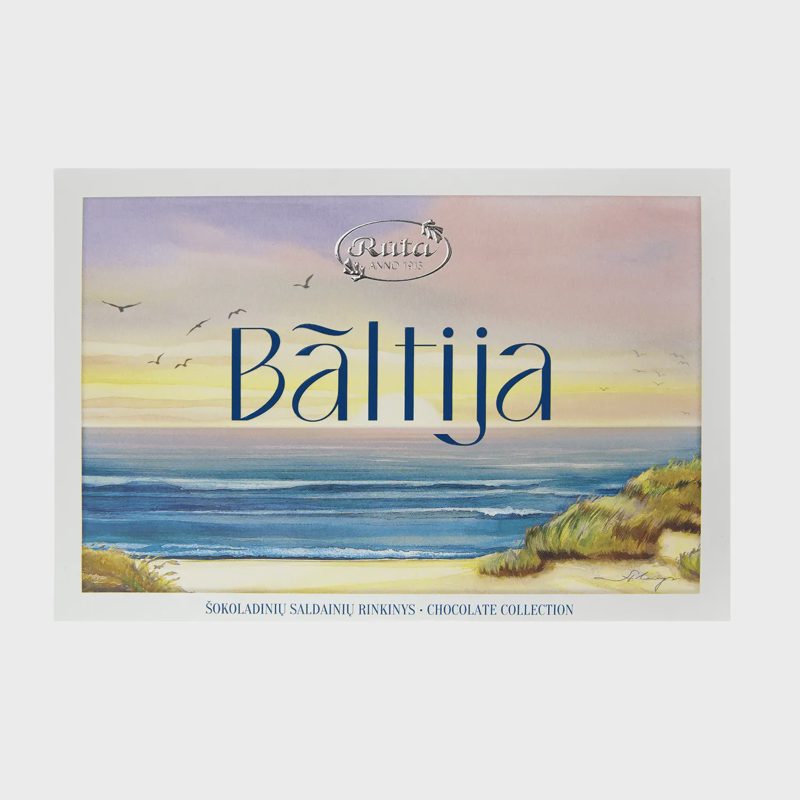Šokoladinių saldainių rinkinys BALTIJA, 140 g