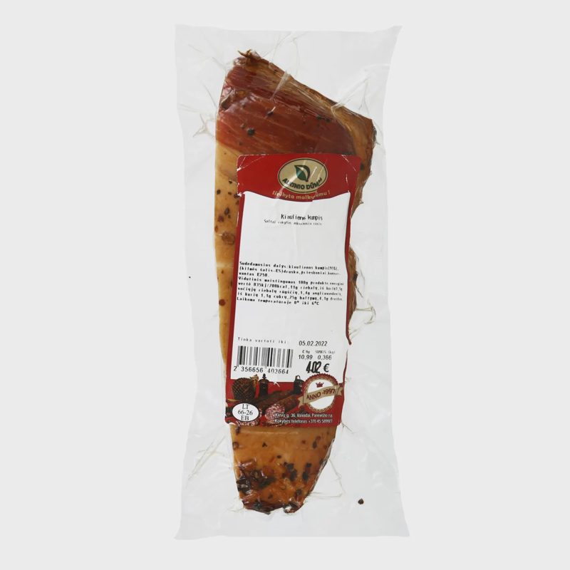 Š.rūk.kiaul. kumpis ALKSNIO DŪMAS, a.r., 1kg