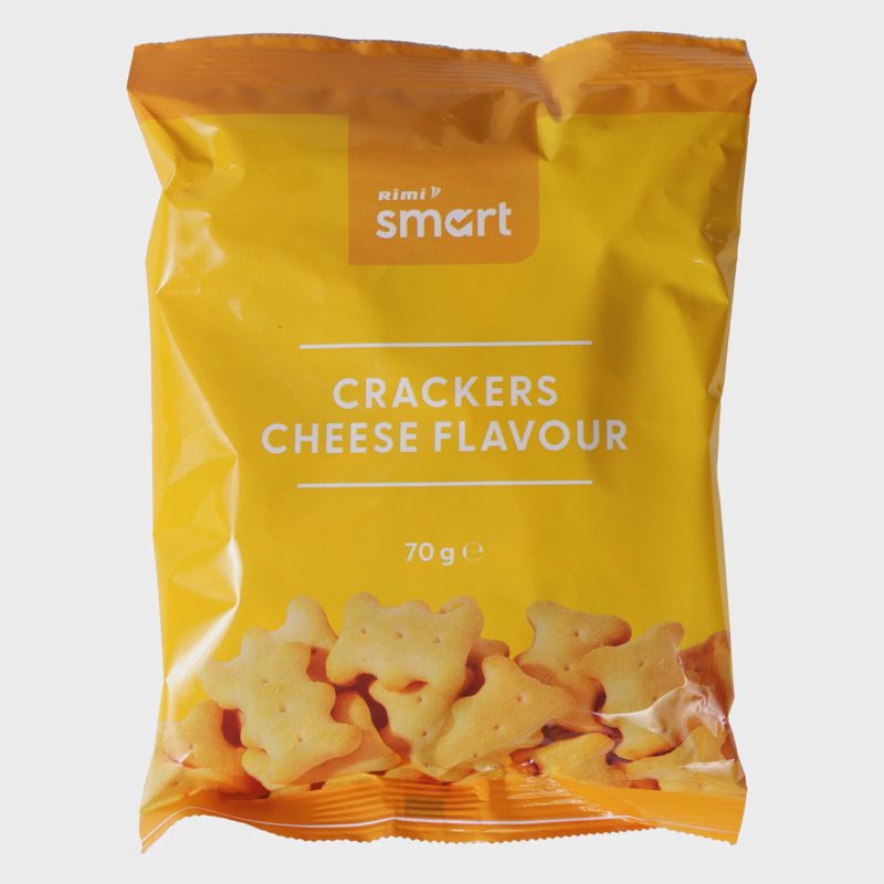 Sūrio skonio krekeriai RIMI SMART, 70 g