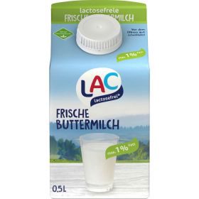 Buttermilch 1% Fett, laktosefrei