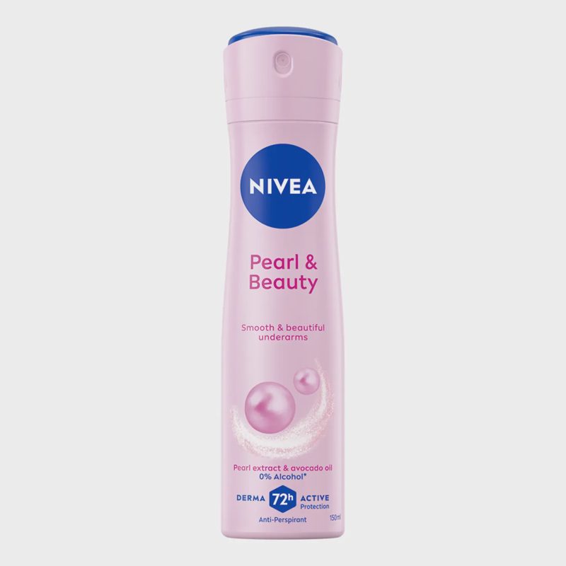 Mot.puršk.dezodor., NIVEA PEARL&BEAUTY, 150ml