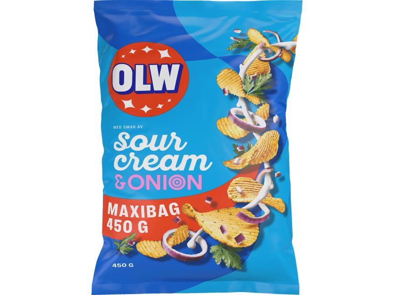 Chips sourcream & onion