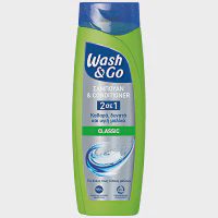 Wash & Go 2in1 Σάμπουαν Classic 360ml