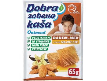 Dobra zobena kaša badem, med i okus vanilije 65 g