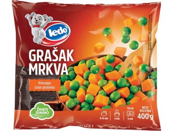Ledo grašak mrkva 400 g