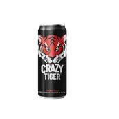 Boisson énergisante à la taurine CRAZY TIGER - Canette 50cl