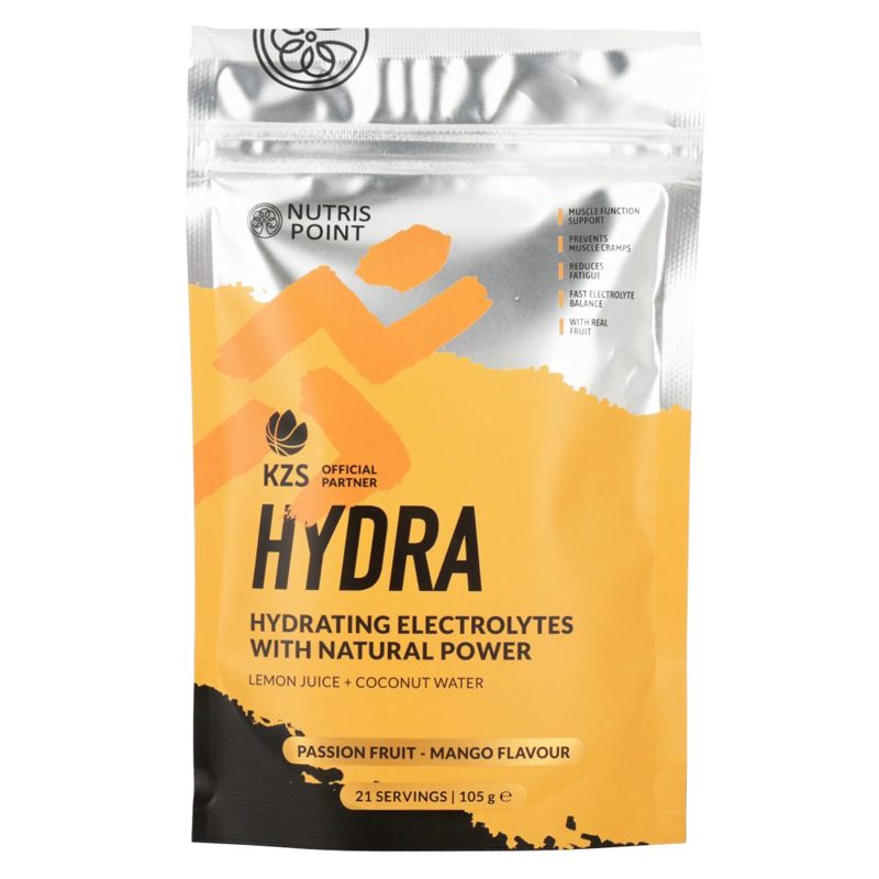ELEKTROLITI HYDRA, OKUS PASIJONKA IN MANGO, NUTRISPOINT, 105G