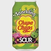 Chupa Chups Αναψυκτικό Sour Μήλο 345ml
