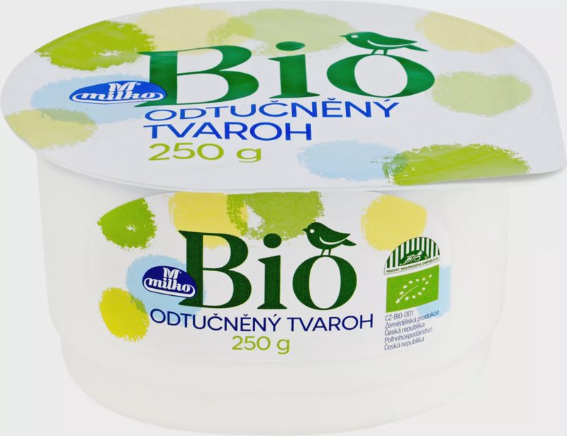 Milko Bio tvaroh odtučněný 250g