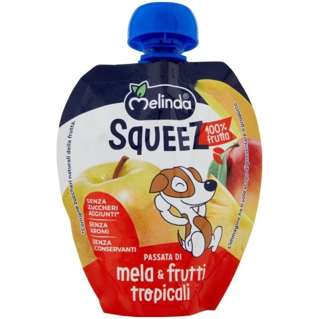 # SQUEEZ MEL MELA-FRUT.TROPICALI 90g