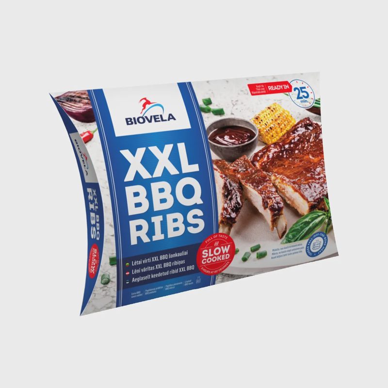 Lėtai virti kiaul.šonkauliai XXL BBQ pad.900g