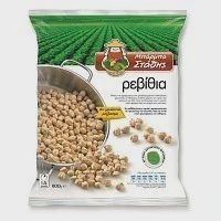 Μπάρμπα Στάθης Ρεβίθια Κατεψυγμένα 600gr