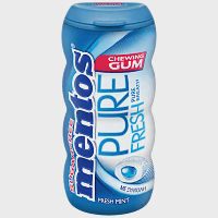 Mentos Pure Fresh Pocket Bottle Mint Τσίχλες 28gr