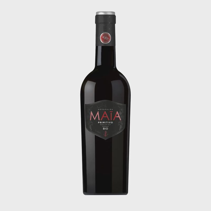Ek. r. vynas MAIA PRIMITIVO, 13,5 %, 0,75 l