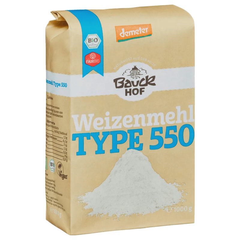 Bauckhof Weizenmehl Type 550 demeter