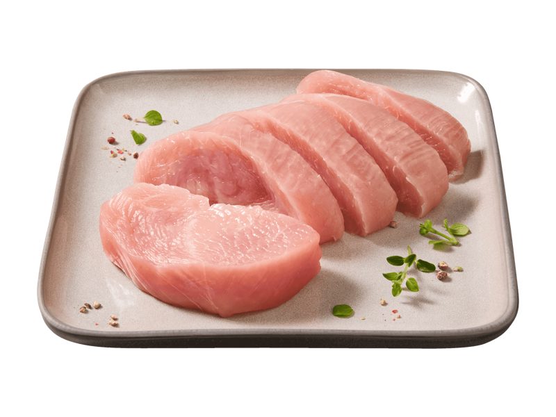 Frische Puten Mini-Steaks