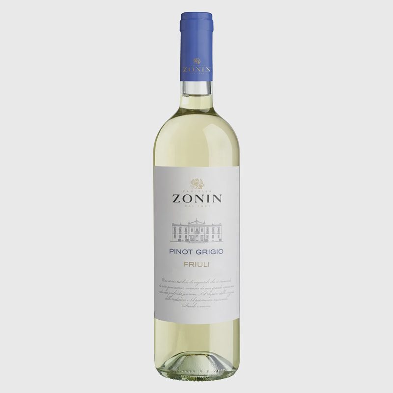 B. s. vynas ZONIN PINOT GRIGIO, 12 %, 0,75 l