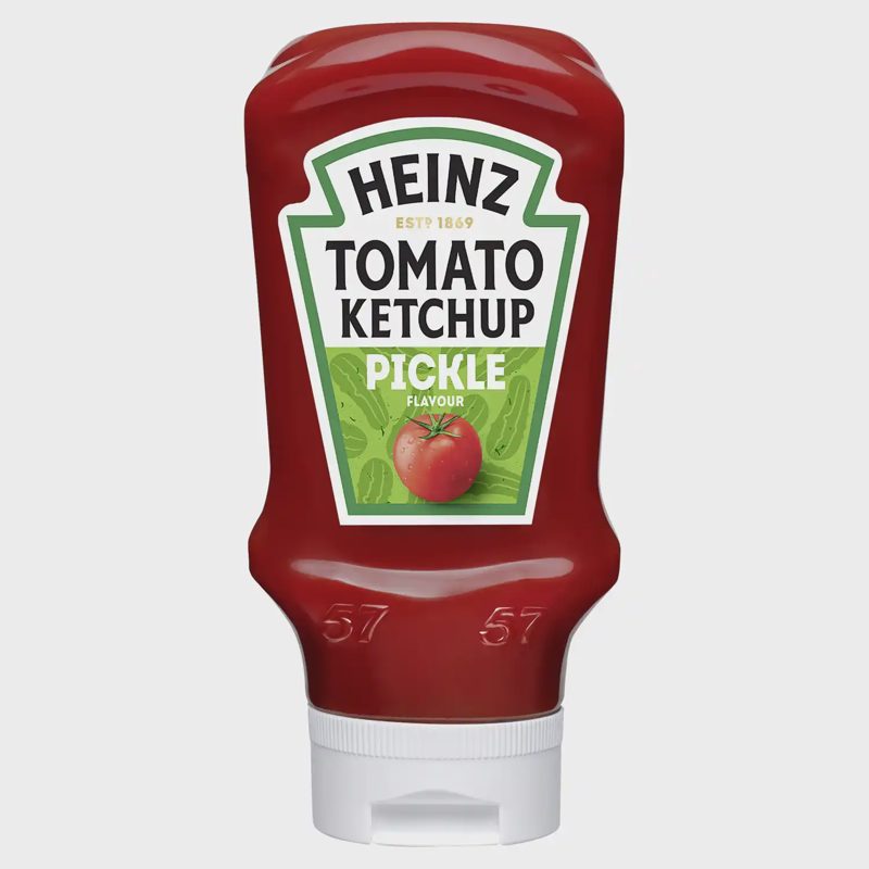 Pomidorų kečupas HEINZ PICKLE, 460 g