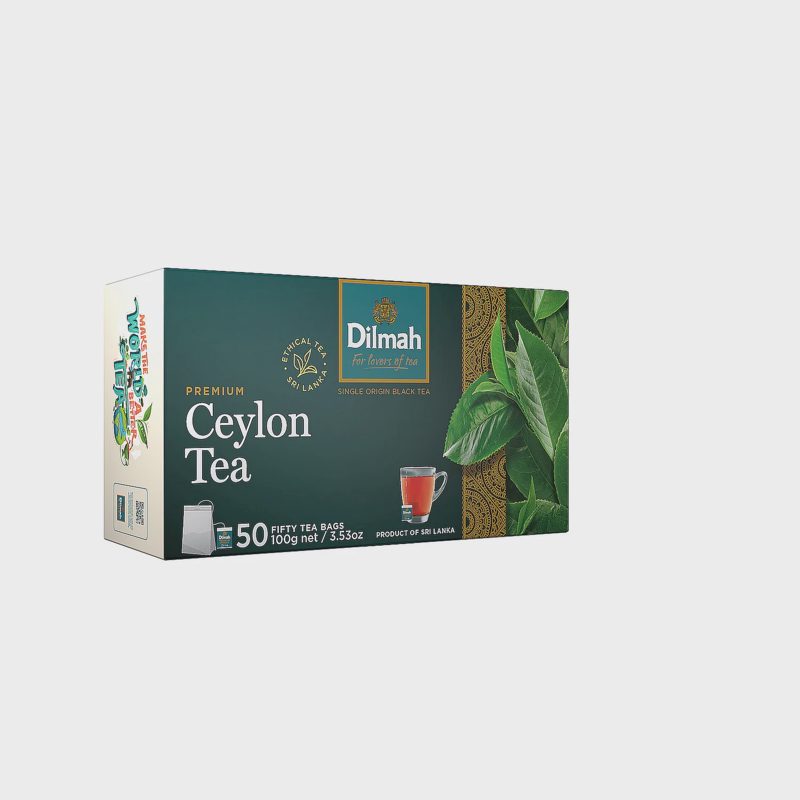 Juodoji arbata DILMAH PREMIUM, 50 x 2 g