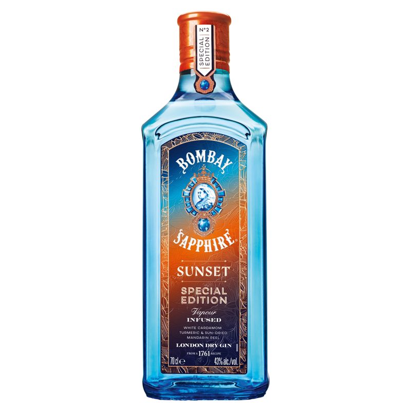 Bombay Sapphire Sunset Special Edition London Dry gin 43% 700 ml