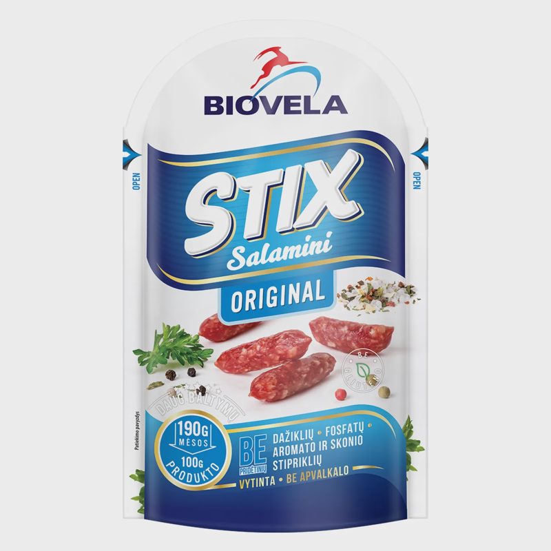 Vytintos dešrelės SALAMINI BIOVELA,80g